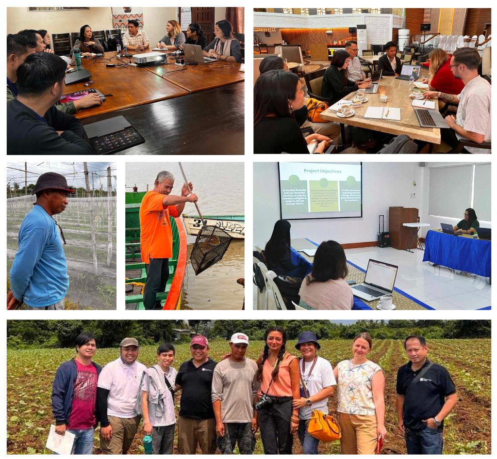 The MCPI-ADA team and MFI partners discuss their respective green loan products and visit demonstration farms of clients during ADA’s week-long mission visit.
