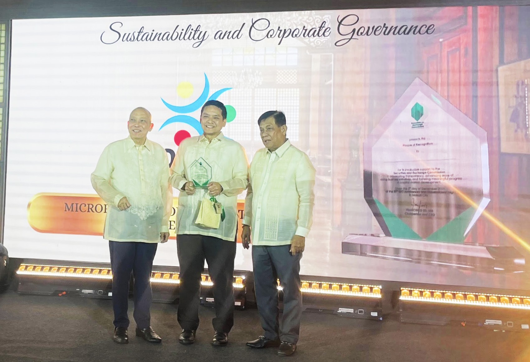 SEC recognizes MCPI as Sustainability and Corporate Governance Champion